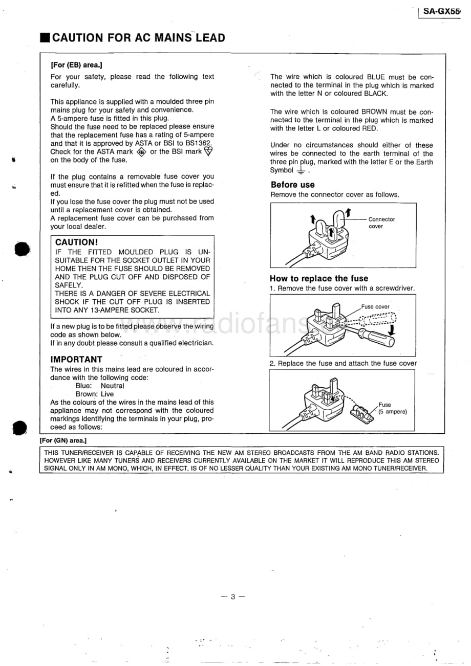 Technics-SAGX-550-Service-Manual电路原理图.pdf_第3页