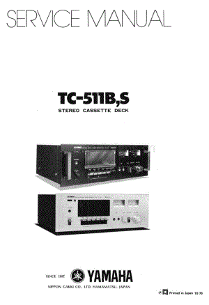 Yamaha-TC-511-B-Service-Manual电路原理图.pdf
