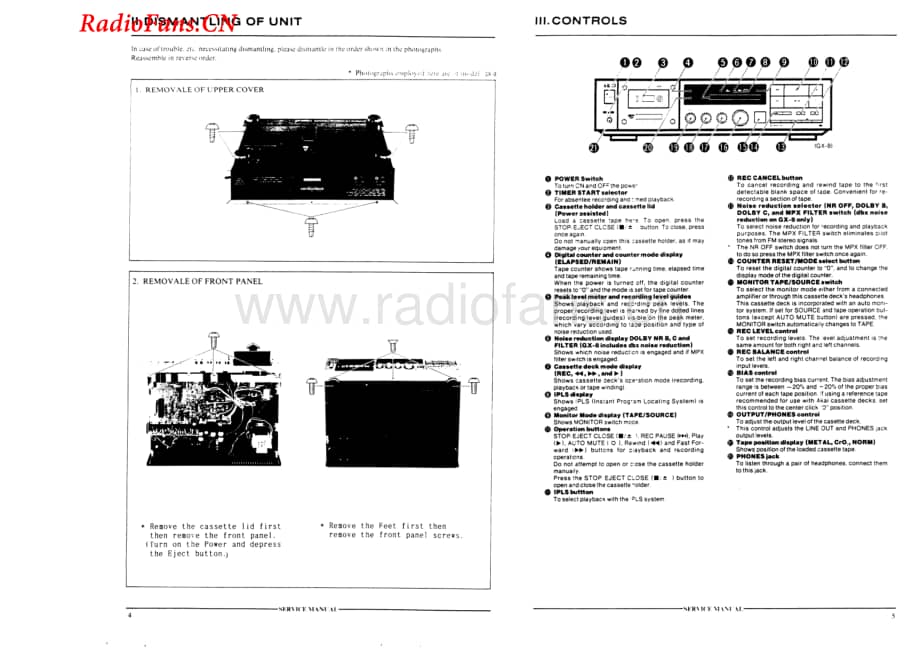Akai-GX8-tape-sm维修电路图 手册.pdf_第3页