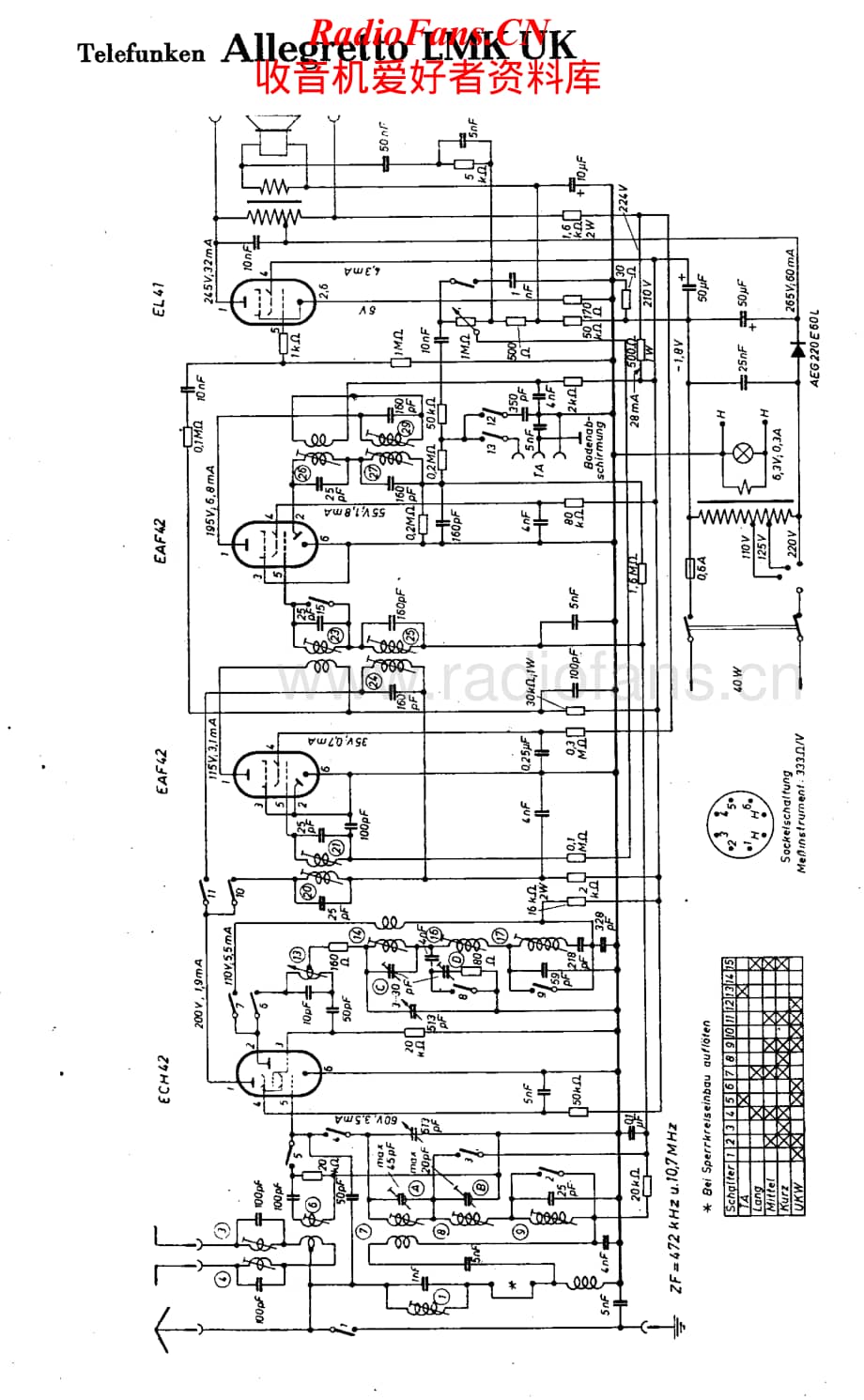 Telefunken-Allegretto-LMK-UK-Schematic电路原理图.pdf_第1页