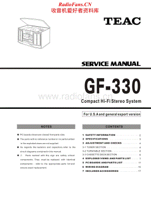 Teac-GF-330-Service-Manual电路原理图.pdf