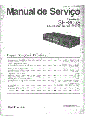Technics-SH-8028-Service-Manual电路原理图.pdf