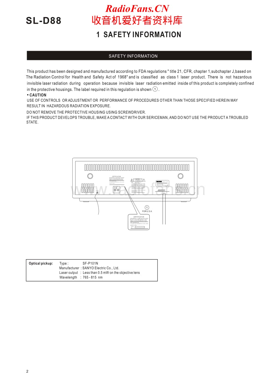 Teac-SL-D88-Service-Manual电路原理图.pdf_第2页