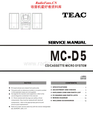 Teac-MC-D5-Service-Manual电路原理图.pdf