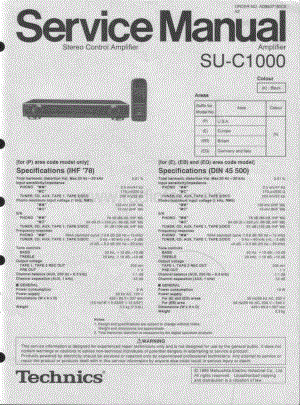Technics-SUC-1000-Schematics电路原理图.pdf