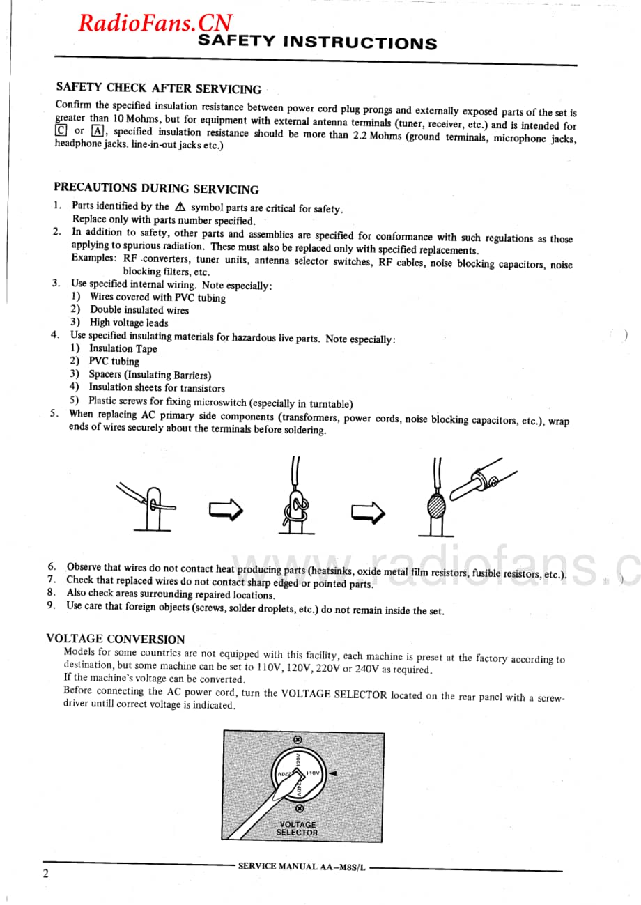 Akai-AAM8L-rec-sm维修电路图 手册.pdf_第3页