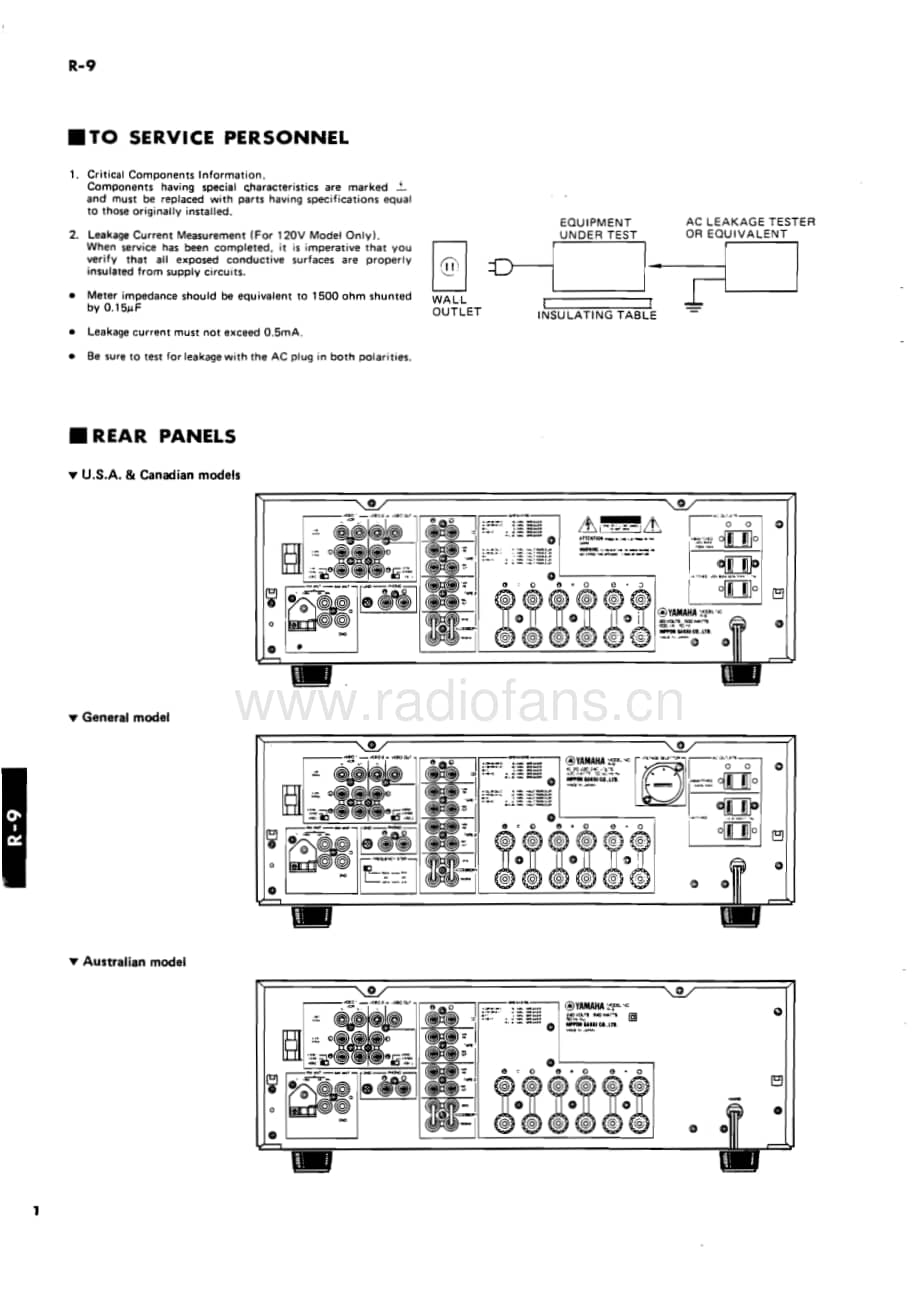 Yamaha-R-9-Service-Manual电路原理图.pdf_第2页