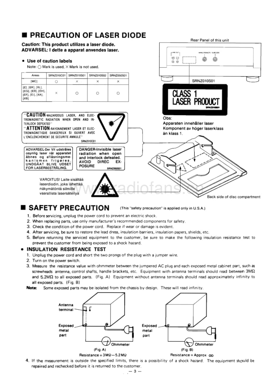 Technics-SLP-1200-Service-Manual电路原理图.pdf_第3页