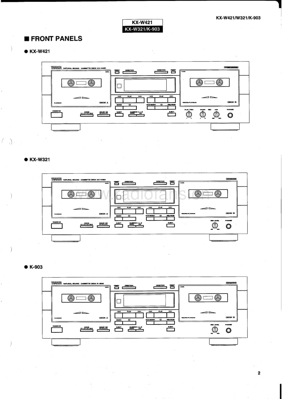 Yamaha-KXK-903-Service-Manual电路原理图.pdf_第3页
