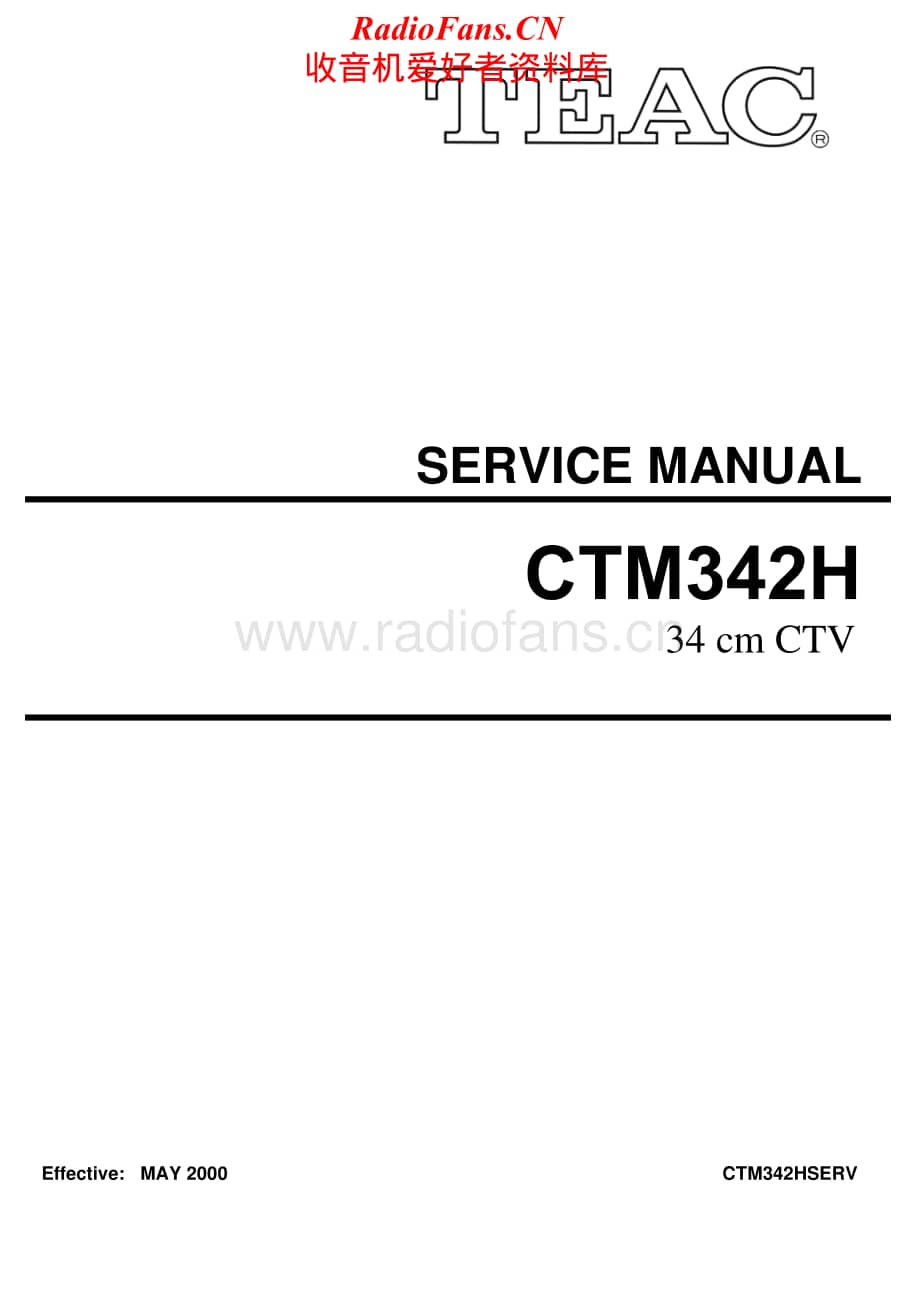 Teac-CT-M342-H-Service-Manual电路原理图.pdf_第1页