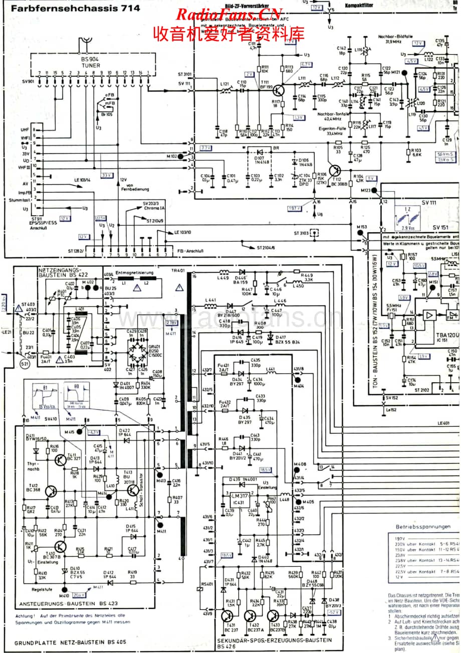 Telefunken-714-Schematic电路原理图.pdf_第1页