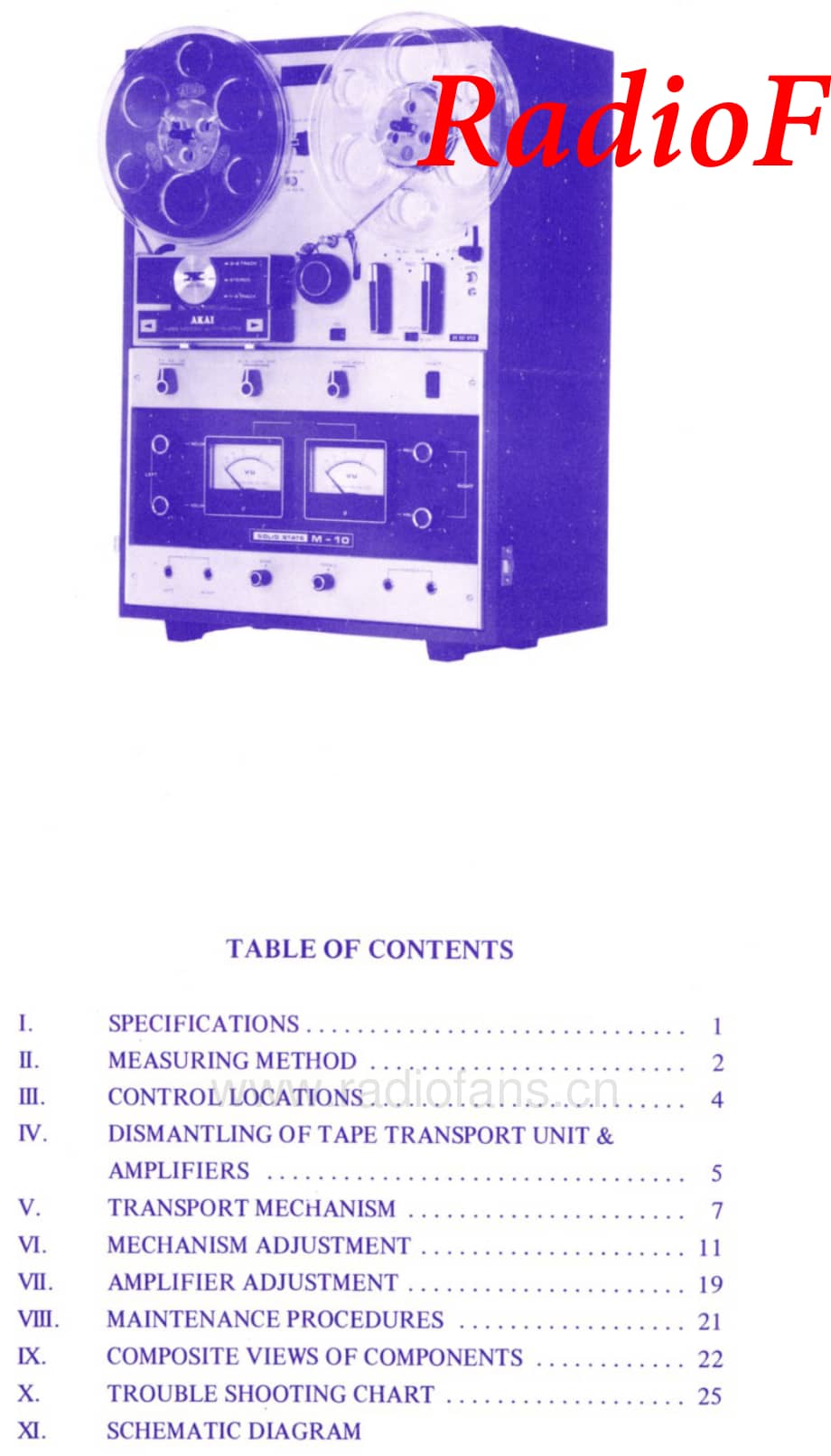 Akai-M10-tape-sm维修电路图 手册.pdf_第2页