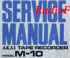 Akai-M10-tape-sm维修电路图 手册.pdf