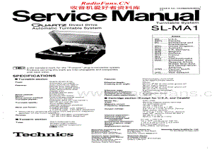 Technics-SLMA-1-Service-Manual电路原理图.pdf