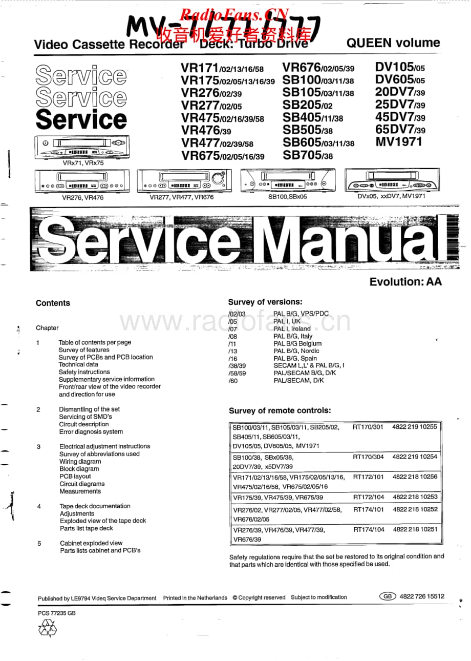Teac-VR-675-Service-Manual电路原理图.pdf_第1页