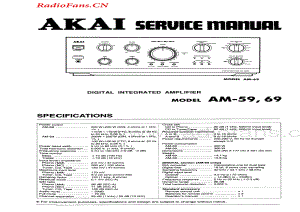 Akai-AM59-int-sm维修电路图 手册.pdf