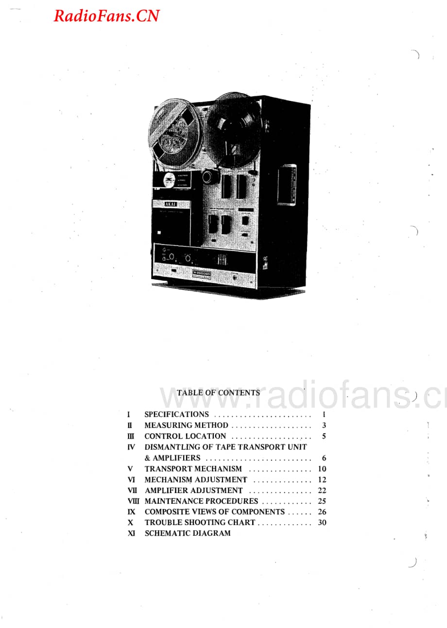 Akai-X2000SD-tape-sm维修电路图 手册.pdf_第2页