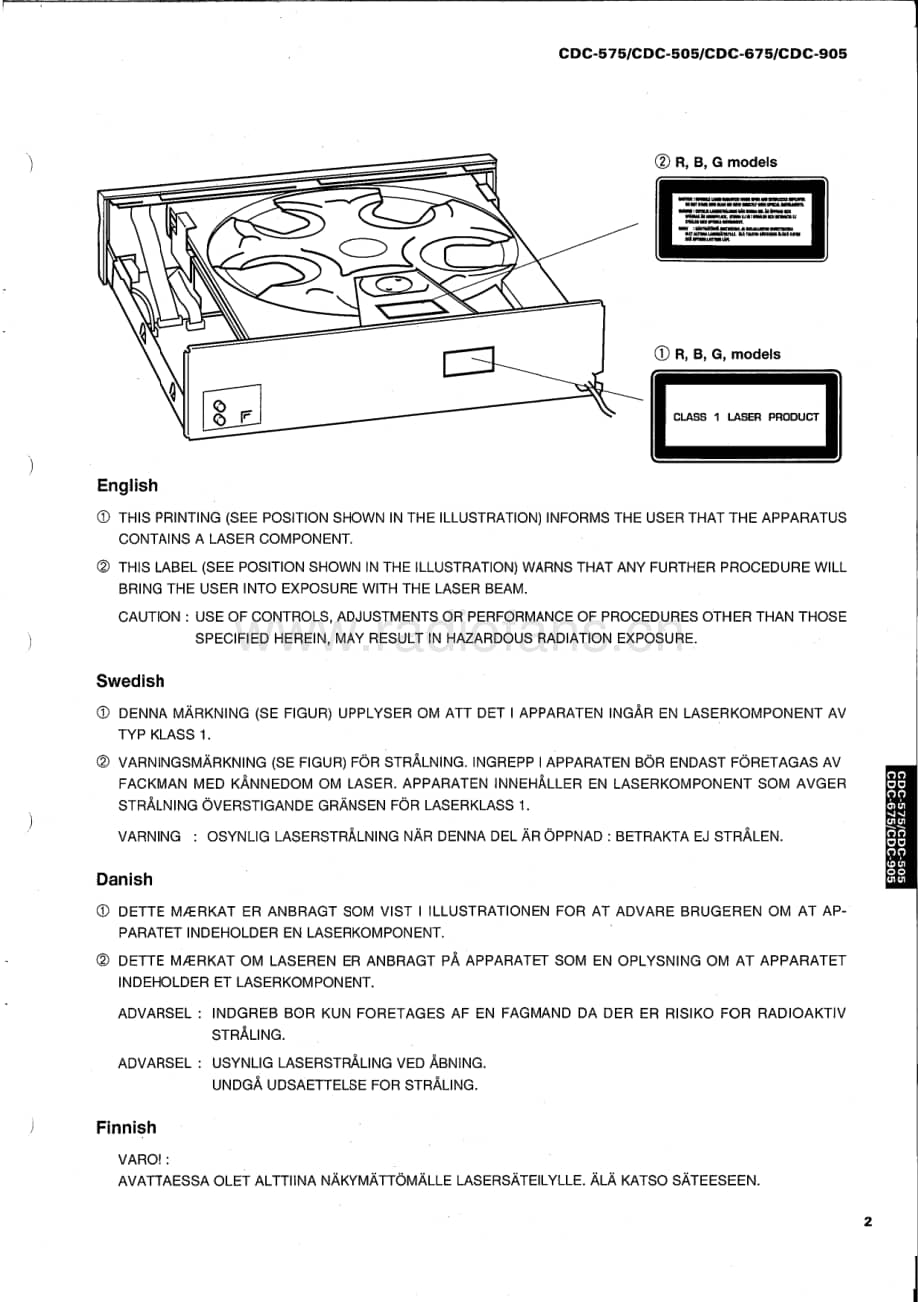 Yamaha-CDC-905-Service-Manual电路原理图.pdf_第3页