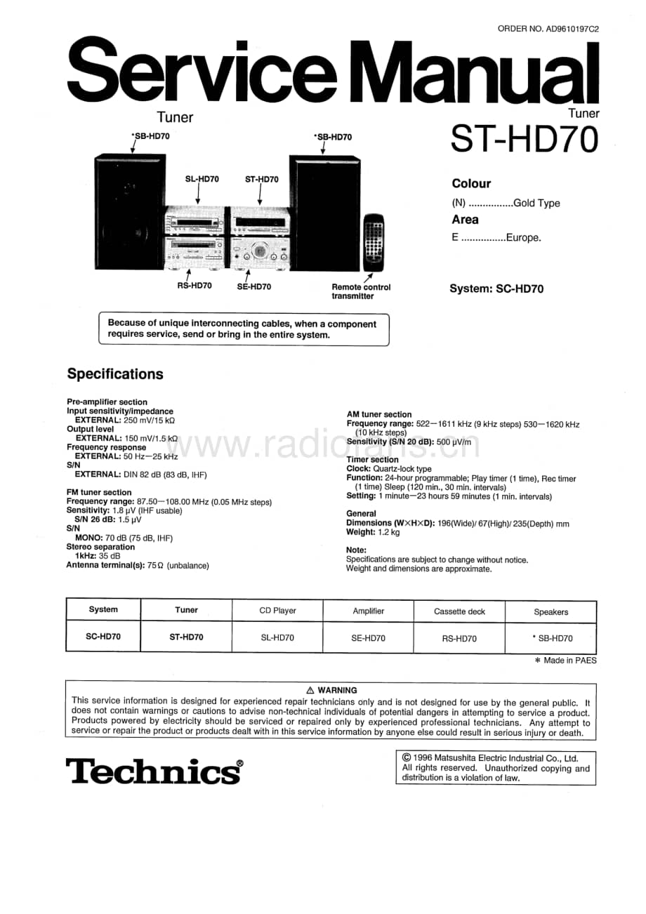Technics-ST-HD-70-Service-Manual电路原理图.pdf_第1页