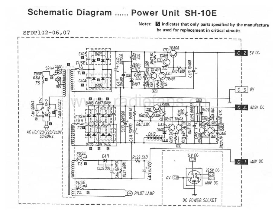 Technics-SH-10-E-Schematics电路原理图.pdf_第1页