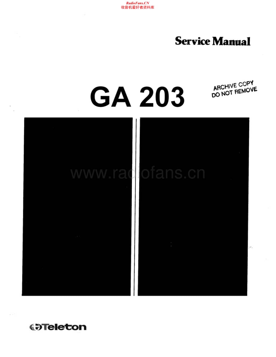 Teleton-GA-203-Service-Manual.pdf_第1页