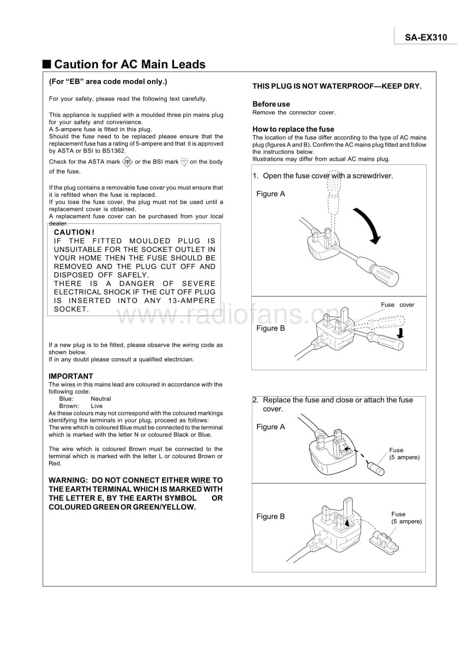 Technics-SAEX-310-Service-Manual电路原理图.pdf_第3页