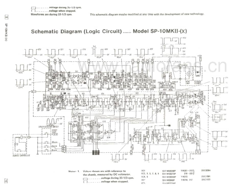 Technics-SP-10-Mk2-Schematics (1)电路原理图.pdf_第2页
