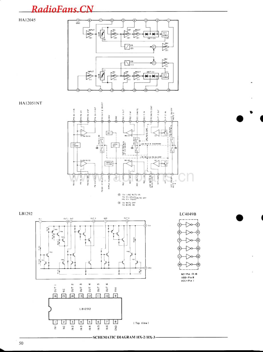 Akai-HX2-tape-sch维修电路图 手册.pdf_第2页