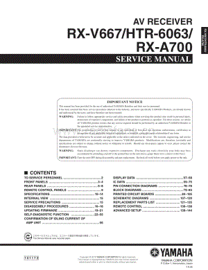 Yamaha-RXA-700-Service-Manual-Part-1电路原理图.pdf