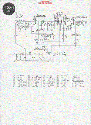 Telefunken-330-GL-Schematic电路原理图.pdf