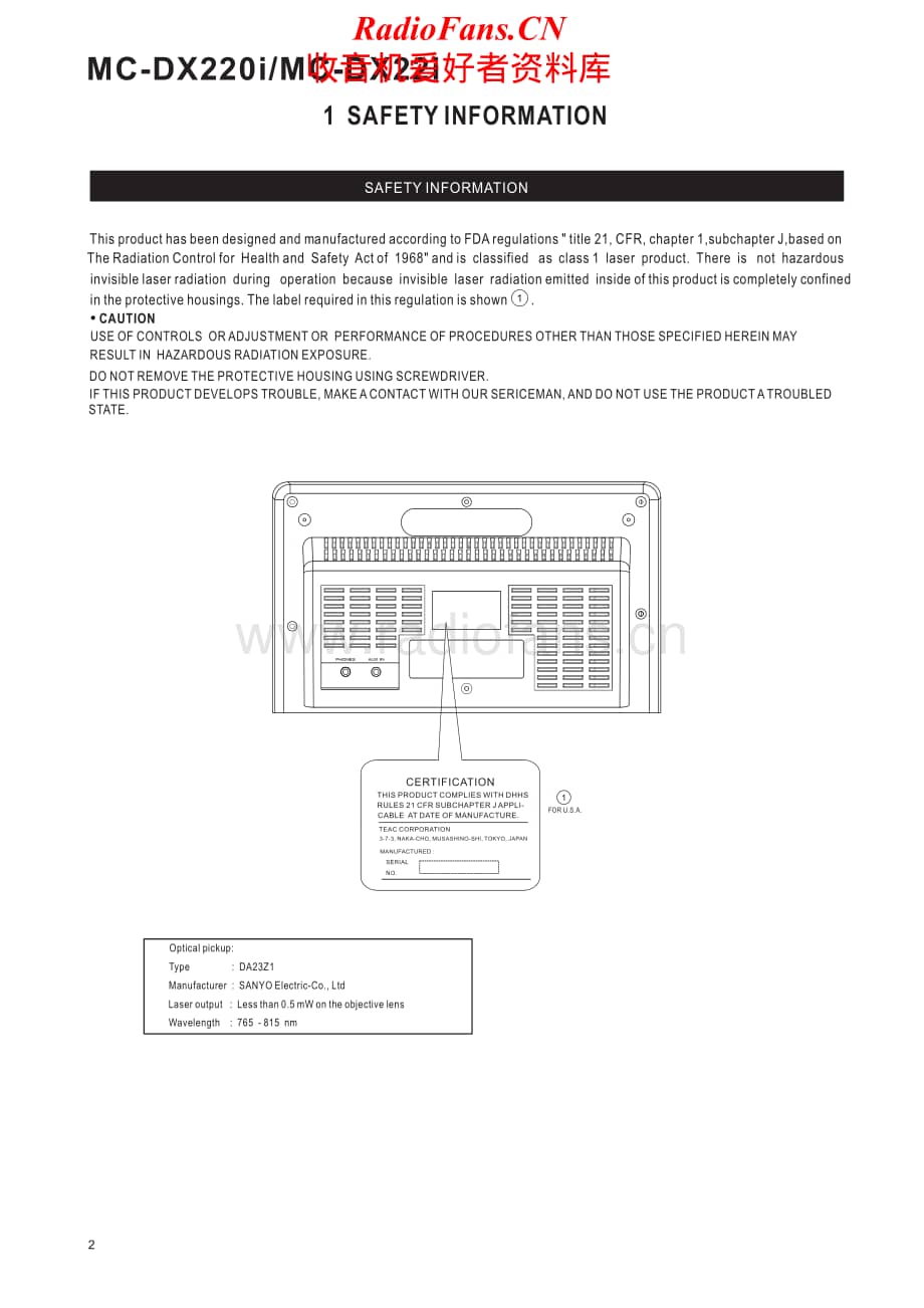 Teac-MC-DX22i-Service-Manual电路原理图.pdf_第2页