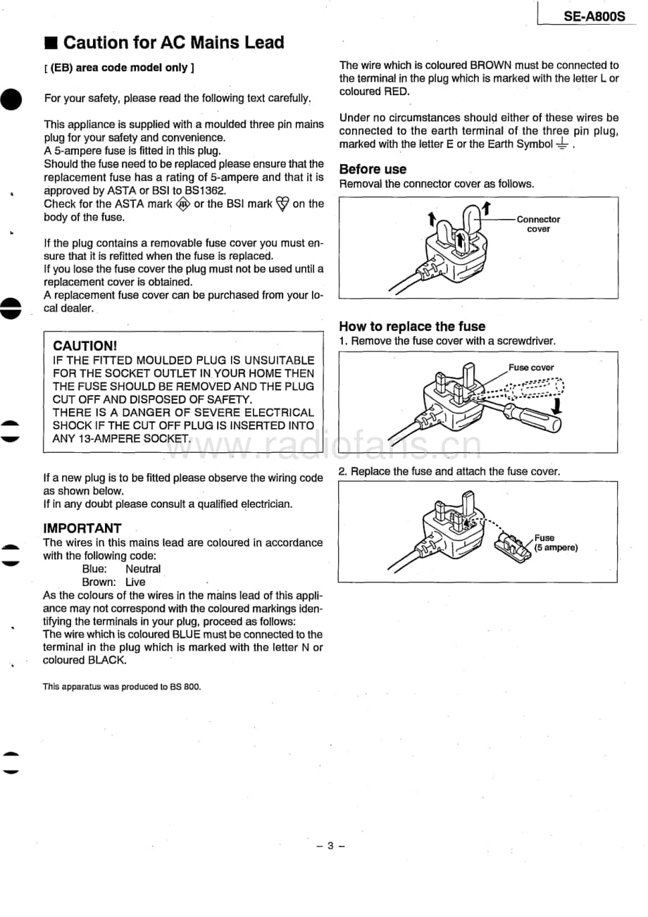 Technics-SEA-800-S-Service-Manual电路原理图.pdf_第3页