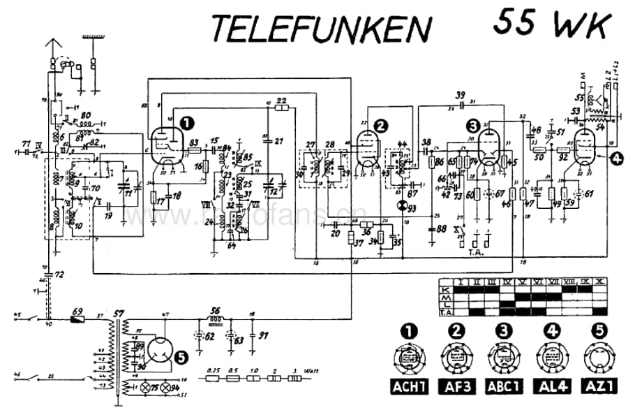 Telefunken-55-WK-Schematic电路原理图.pdf_第3页