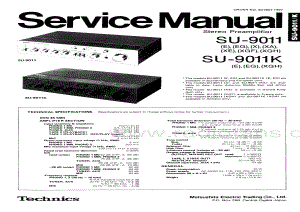 Technics-SU-9011-Service-Manual电路原理图.pdf