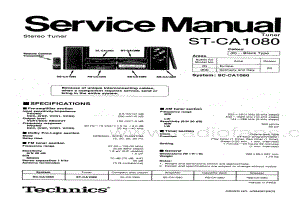 Technics-STCA-1080-Service-Manual电路原理图.pdf