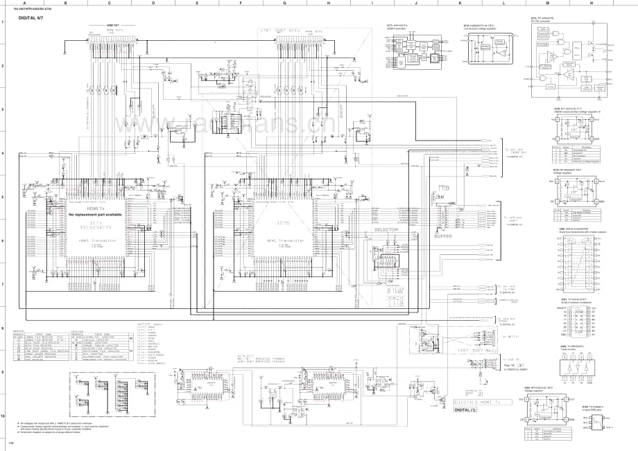 Yamaha-RXA-700-Service-Manual-Part-3电路原理图.pdf_第3页