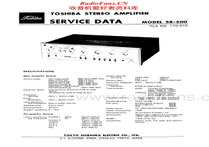 Toshiba-SB-500-Service-Manual电路原理图.pdf