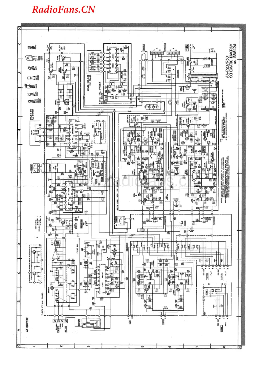 Akai-AAR30-rec-sch维修电路图 手册.pdf_第1页