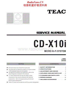 Teac-CD-X10i-Service-Manual电路原理图.pdf