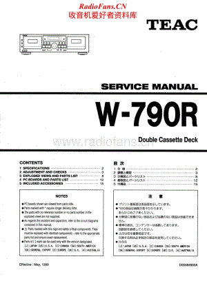 Teac-W-790R-Service-Manual电路原理图.pdf