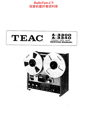 Teac-A-3300-A-3340-Service-Manual (1)电路原理图.pdf