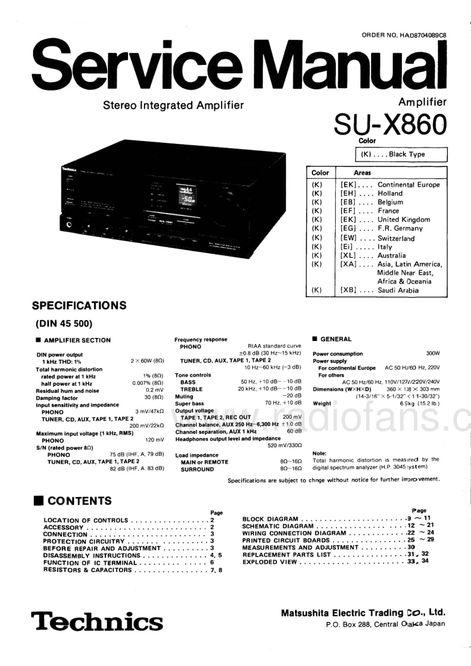 Technics-SUX-860-Service-Manual电路原理图.pdf_第1页