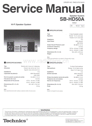 Technics-SBHD-50-A-Service-Manual电路原理图.pdf