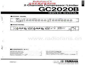 Yamaha-GC-2020-B-Service-Manual电路原理图.pdf