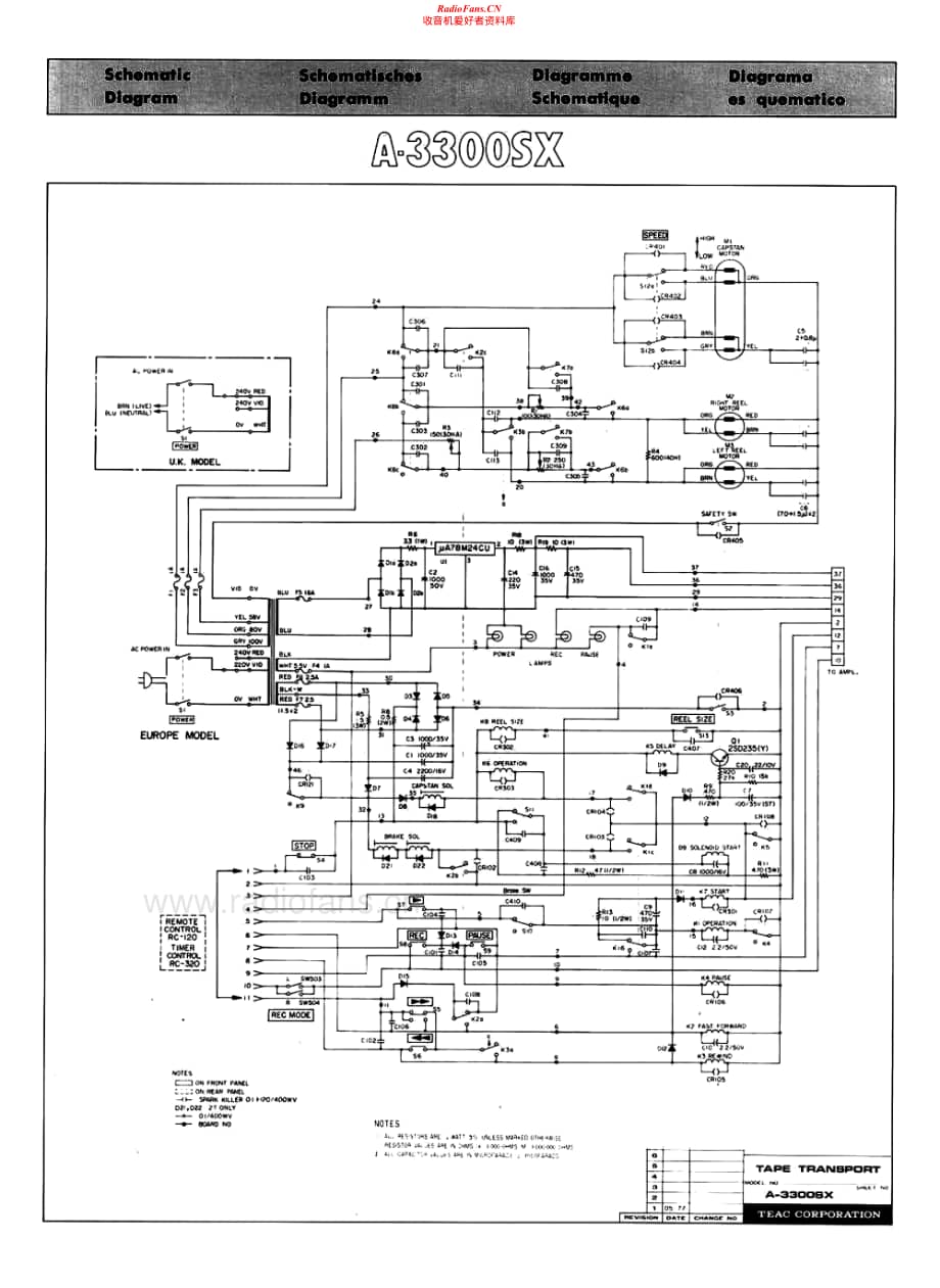 Teac-A-3300-SX-Schematic电路原理图.pdf_第2页