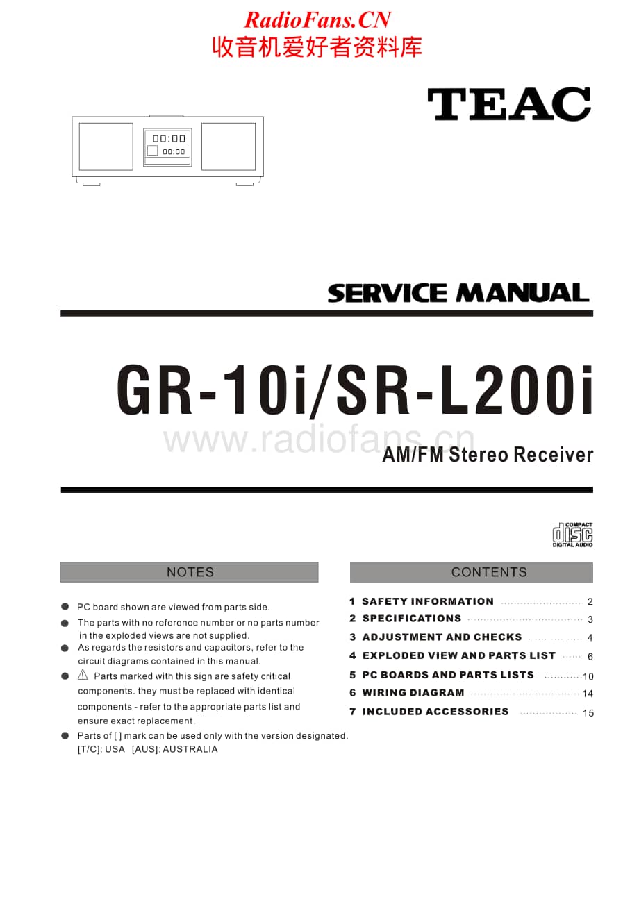 Teac-GR-10i-Service-Manual电路原理图.pdf_第1页