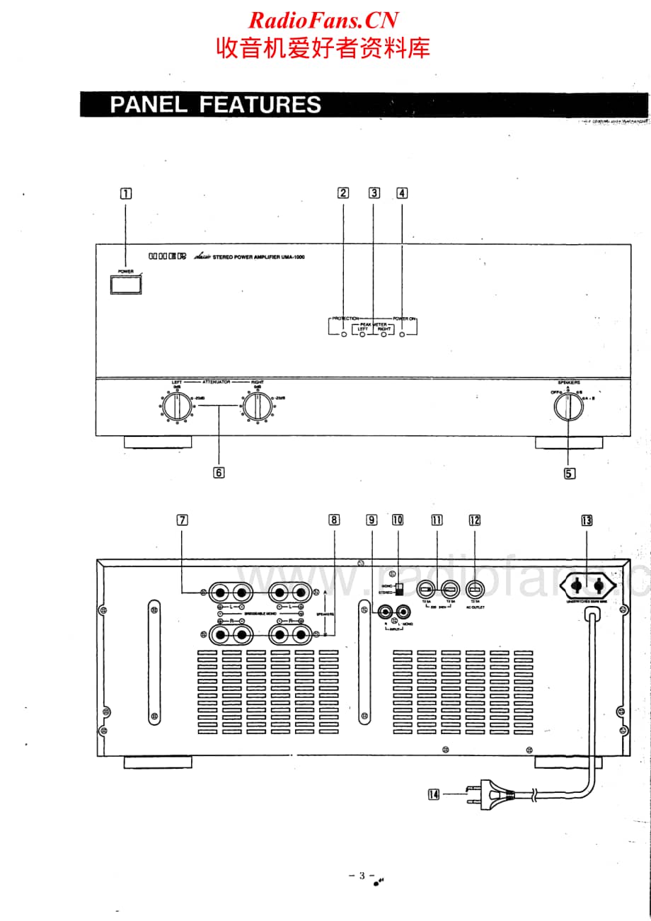 Uher-UMA-1000-Service-Manual电路原理图.pdf_第2页