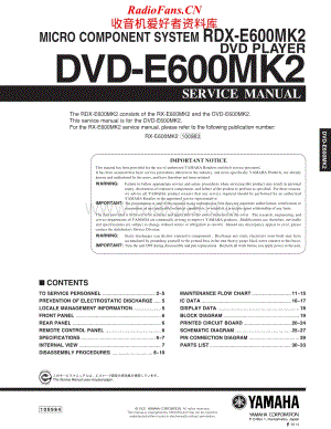 Yamaha-DVDE-600_Mk2-Service-Manual电路原理图.pdf