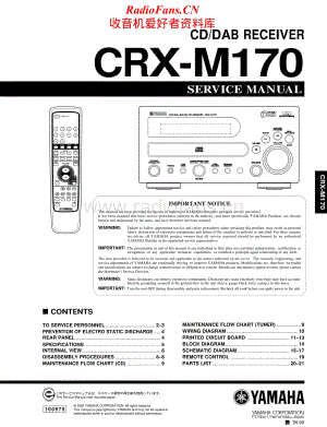 Yamaha-CRXM-170-Service-Manual电路原理图.pdf