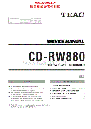Teac-CD-RW880-Service-Manual电路原理图.pdf